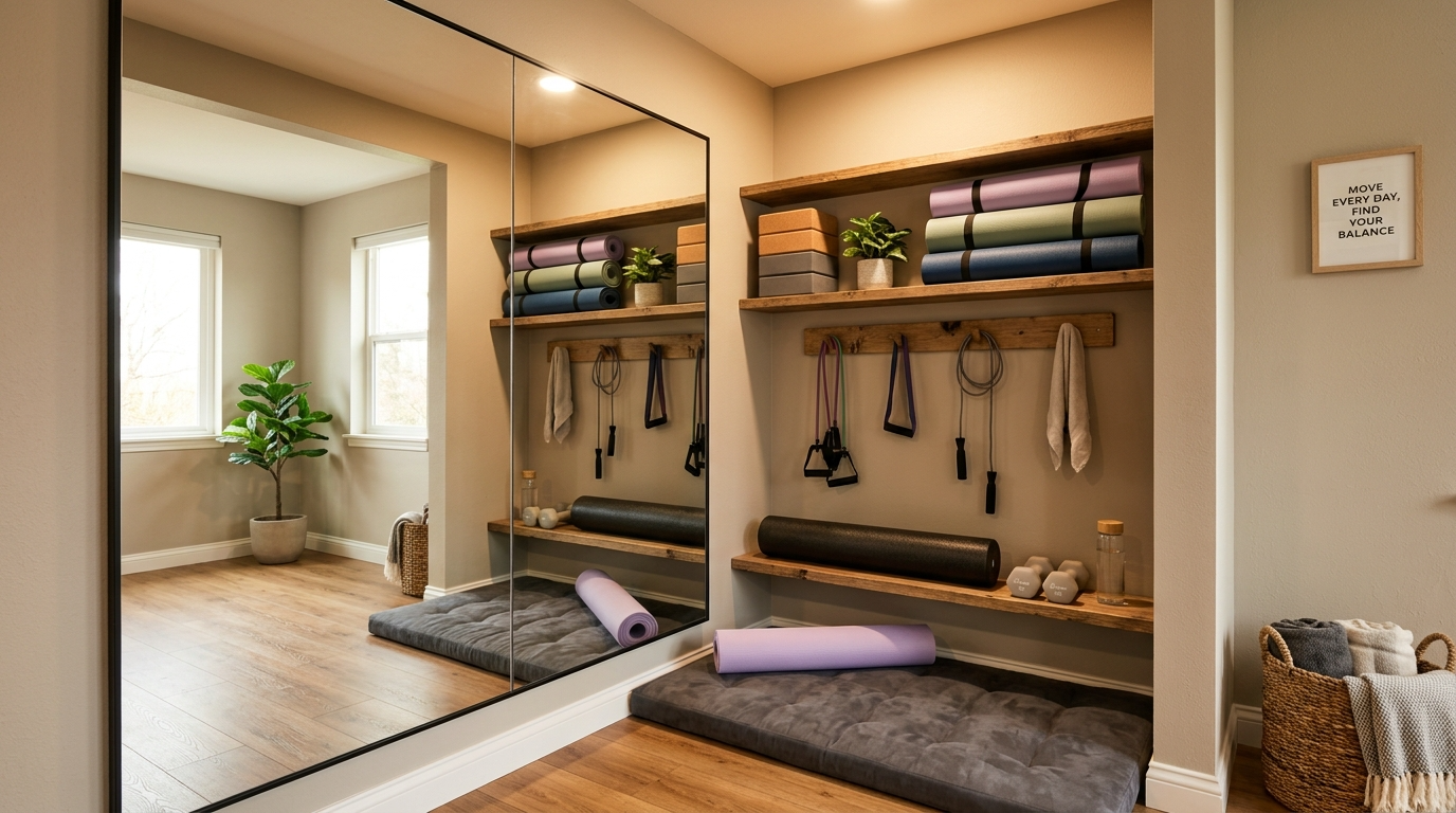 Add a small cardio corner